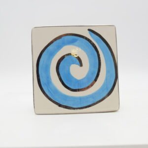 Σουβέρ λευκό σπείρα