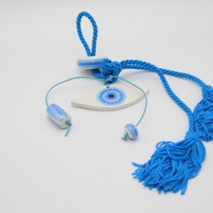 Μάτι λευκό με φούντα