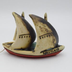 Καράβι χειροποίητο κόκκινο